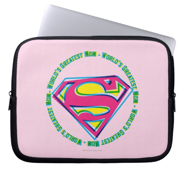 De grootste moeder ter wereld laptop sleeve (Voorkant)
