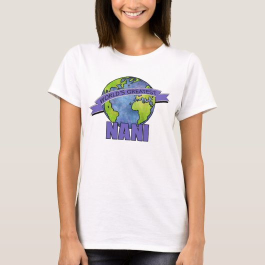 De grootste nani ter wereld t-shirt (Voorkant)