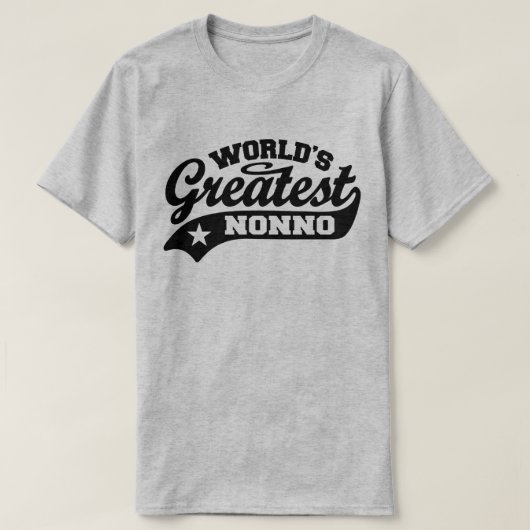 De grootste non-no ter wereld t-shirt (Design voorkant)