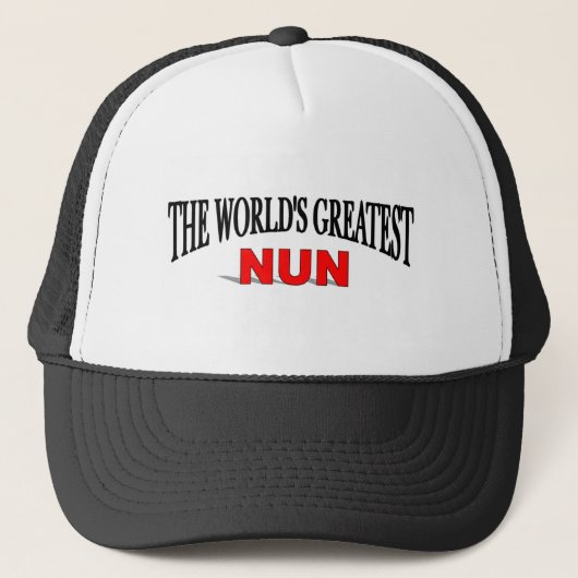 De grootste non ter wereld trucker pet (Voorkant)