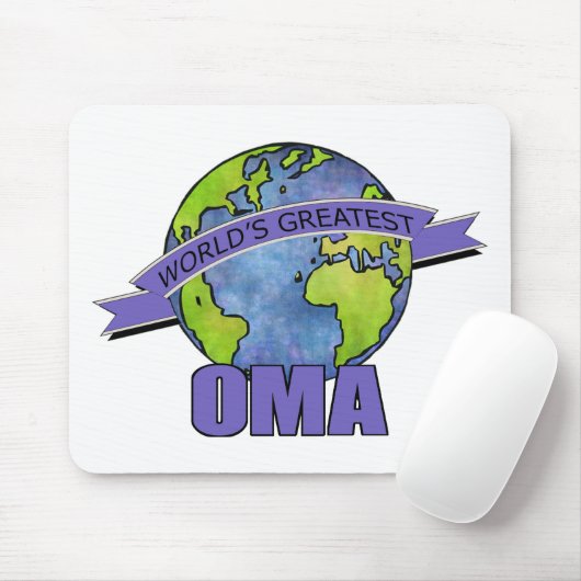 De grootste oma ter wereld muismat (Met muis)