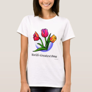 De grootste oma ter wereld t-shirt