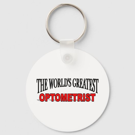 De grootste optometrist ter wereld sleutelhanger (Voorkant)