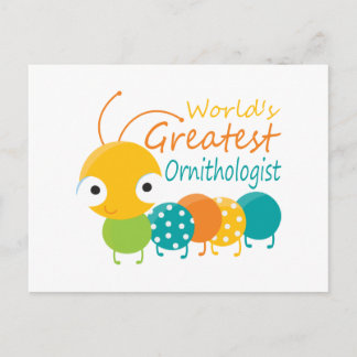 De grootste ornitholoog ter wereld briefkaart