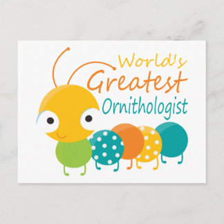 De grootste ornitholoog ter wereld briefkaart