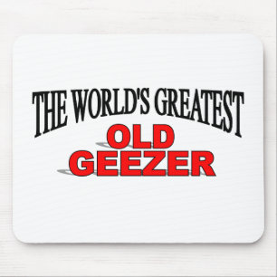 De grootste oude Geezer ter wereld Muismat