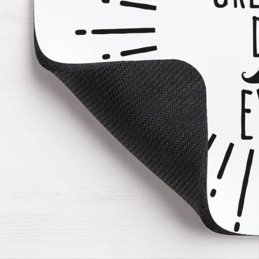 De grootste pap ooit  snor muismat (Hoek)