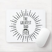 De grootste pap ooit  snor muismat (Met muis)