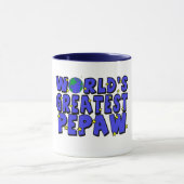 De grootste pepaw ter wereld mok (Midden)