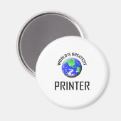 De grootste printer ter wereld magneet (Voorkant / Achterkant)
