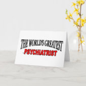 De grootste psychiater ter wereld kaart (Gele Bloem)