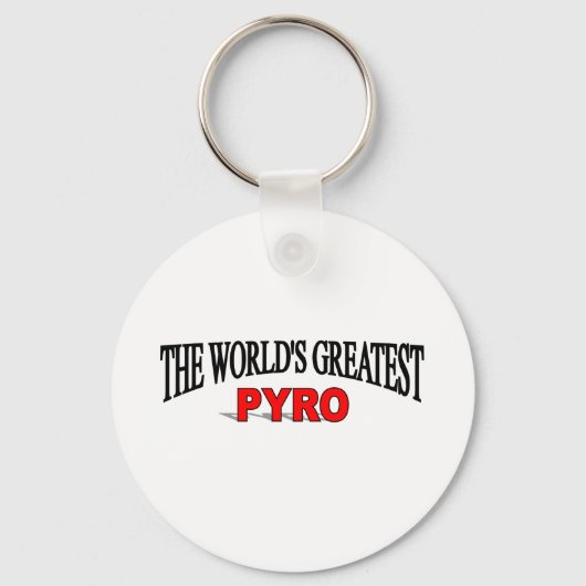 De grootste Pyro ter wereld Sleutelhanger (Voorkant)