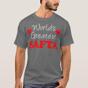 De grootste Safta joodse grootmoeder ter wereld T-shirt