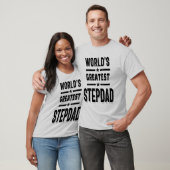 De grootste stap-pap van de wereld Funny Stepfathe T-shirt (Unisex)