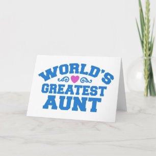 De grootste tante ter wereld kaart