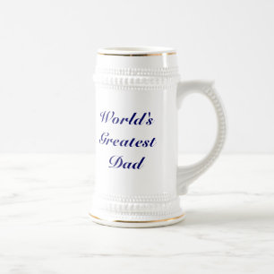 De grootste vader ter wereld bierpul
