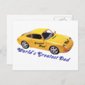 De grootste vader ter wereld briefkaart (Voorkant / Achterkant)