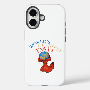 De grootste vader ter wereld iPhone 16 hoesje