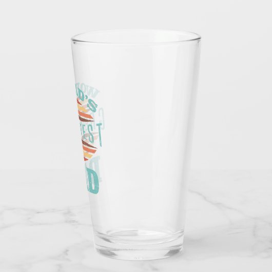 De grootste vader ter wereld glas (Links)