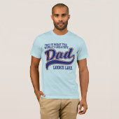 De grootste vader ter wereld t-shirt (Voorkant volledig)
