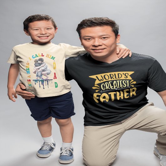 De grootste vader ter wereld t-shirt