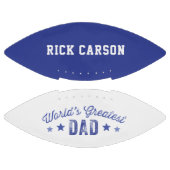 De grootste vader van de gepersonaliseerde Retro B American Football (Panelen)