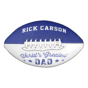 De grootste vader van de gepersonaliseerde Retro B American Football