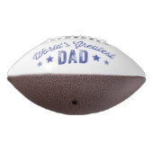 De grootste vader van de gepersonaliseerde Retro B American Football (Gedraaid 270)
