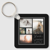 De grootste vaders familie ter wereld Kind 5 Foto  Sleutelhanger (Voorkant)