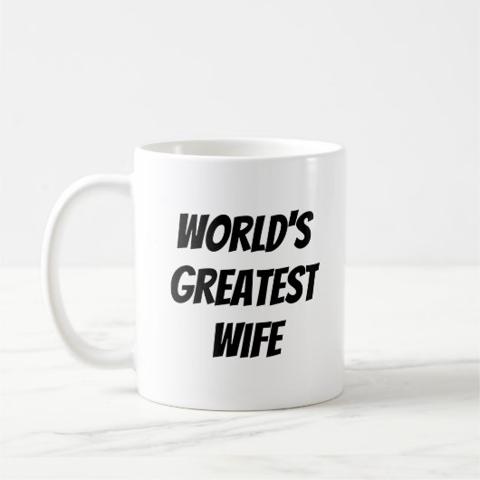 De grootste vrouw ter wereld koffiemok (Links)