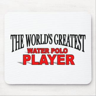 De grootste waterpoospeler ter wereld muismat