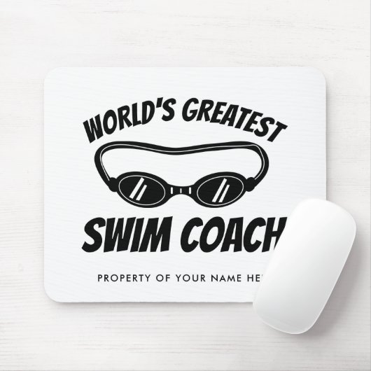 De grootste wim-coach ter wereld muismat (Met muis)