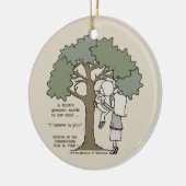 De grootste woorden van mama keramisch ornament (Links)