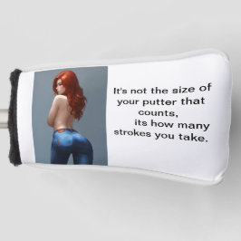 De grootte van uw putter golfheadcover