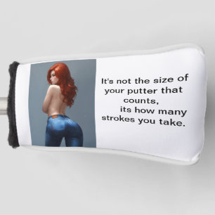 De grootte van uw putter golfheadcover