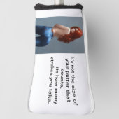 De grootte van uw putter golfheadcover (Draai 90)