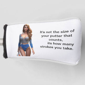 De grootte van uw putter golfheadcover