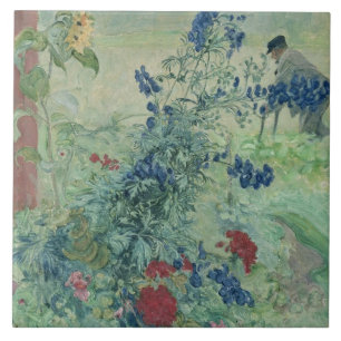 De grootvader tegeltje