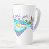 de grosses tasses JUSTE POUR LA HALIBUT (Angle droit)