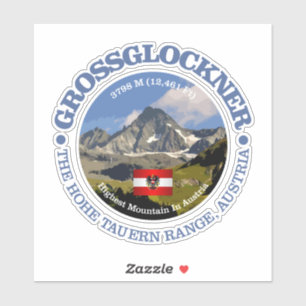 De Grossglockner Sticker