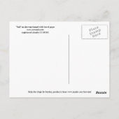 De grot briefkaart (Achterkant)