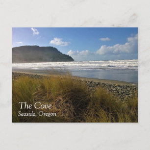 De grot, de zee, de oregon briefkaart