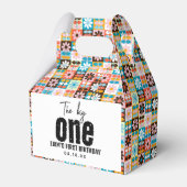 De grote 1e verjaardag bedankdoosjes (Voorkant Zijde)