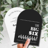 De grote 60e verjaardag van de partij boog kaart