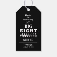 De GROTE 80ste Labels van de Favor Gift-partij