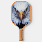 De grote adelaar van de Bald Pickleball Paddle (Achterkant)