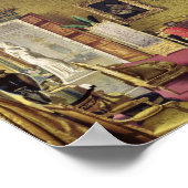 De Grote Agate Hall in het Catherine Palace Poster (Hoek)