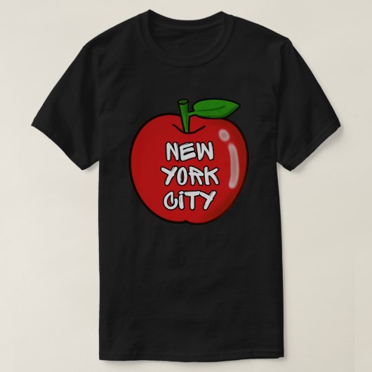 De Grote Appel New York City T-shirt (Design voorkant)