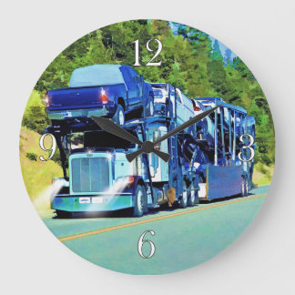 De grote Autotransportwagen van de Installatie Grote Klok