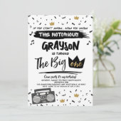 De grote beruchte uitnodiging voor de eerste verja (Staand voorkant)